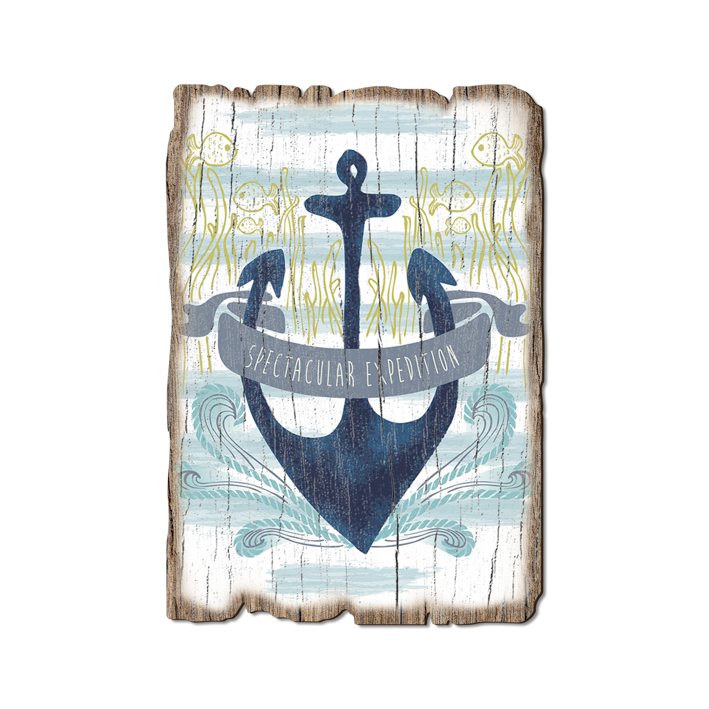 Ornament: Weathered Edge - Spectacular Expedition Anchor (Pack of 5)