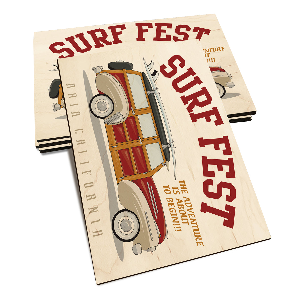 Surf Fest - Classic Edge Classic Edge Postcard (5pk // $2.80ea)