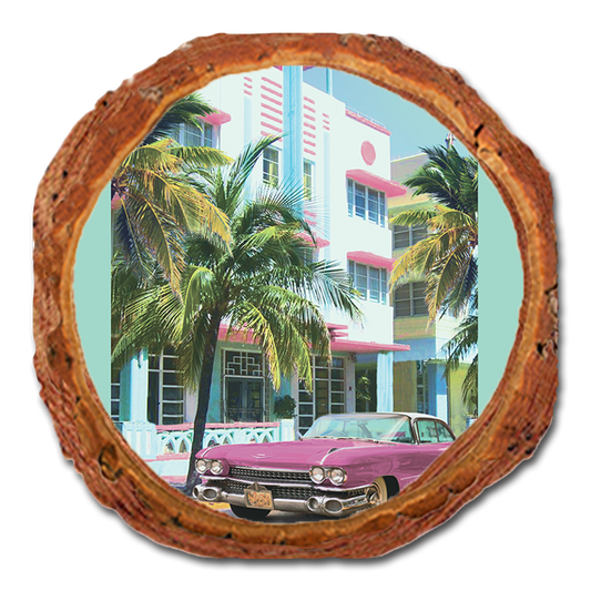 Coaster: Live Edge - South Florida Keys