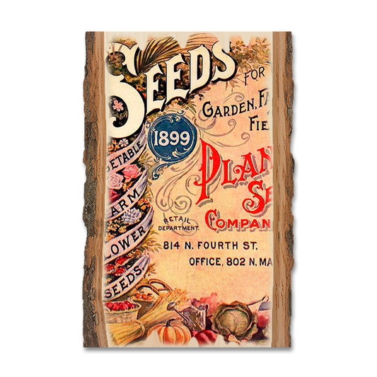 Magnet: Live Edge - Vintage Seeds
