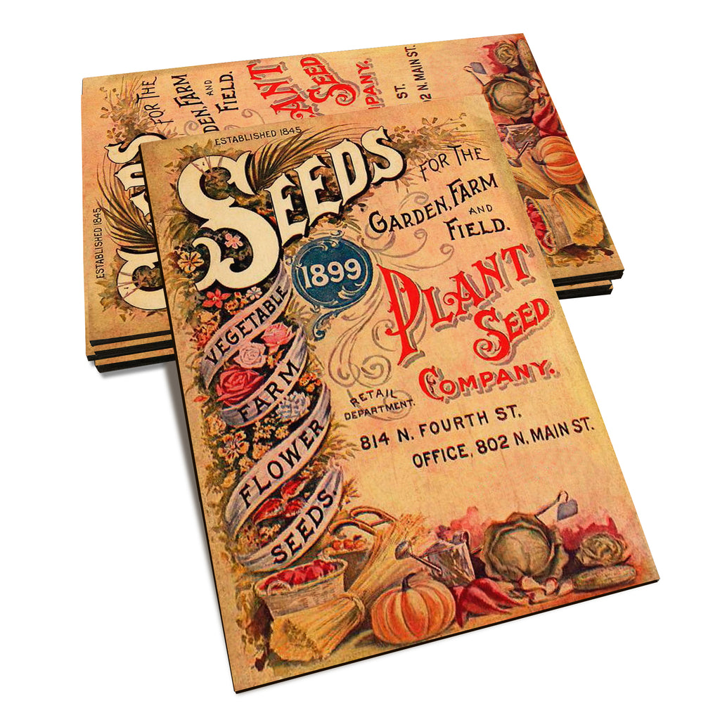 Vintage Seeds - Classic Edge Classic Edge Postcard (5pk // $2.80ea)