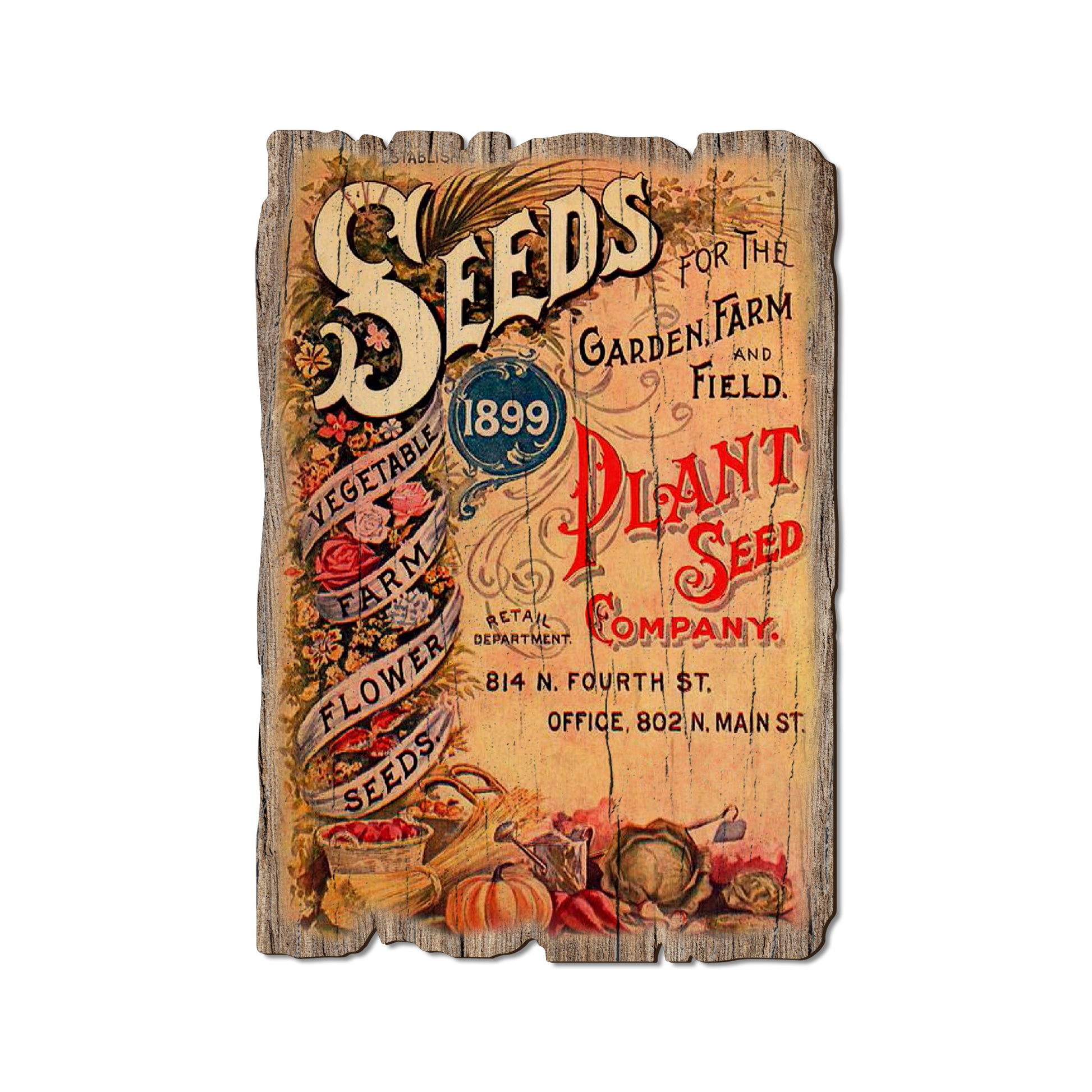Vintage Seeds - Rustic Edge Postcards & Magnets Rustic Edge Postcard (5pk // $2.80ea)