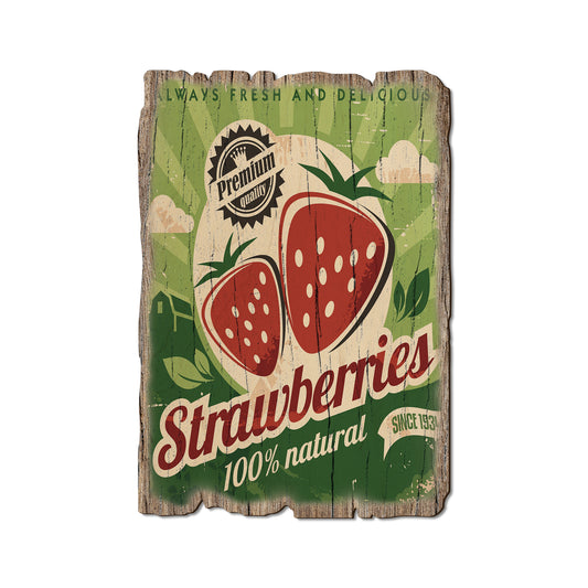 Natural Strawberries - Rustic Edge Postcards & Magnets Rustic Edge Postcard (5pk // $2.80ea)