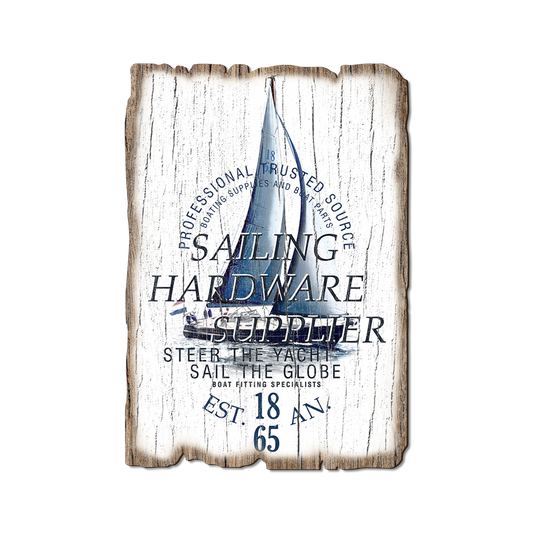 Greeting Card: Weathered Edge - Sailing Hardware Supplier