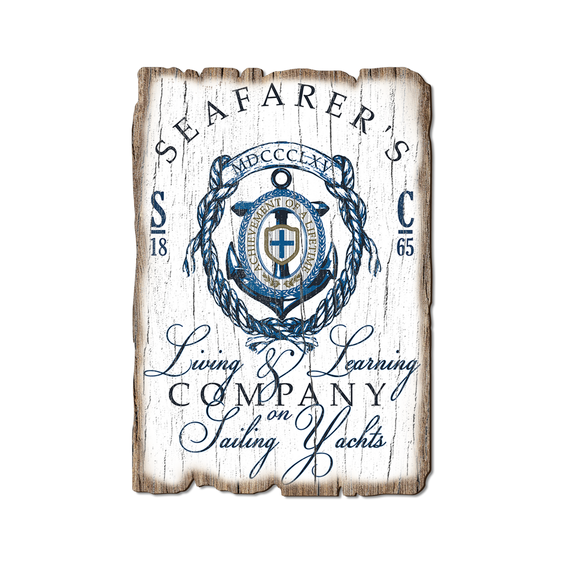 Greeting Card: Weathered Edge - Seafarer's Living Learning