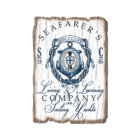 Greeting Card: Weathered Edge - Seafarer's Living Learning