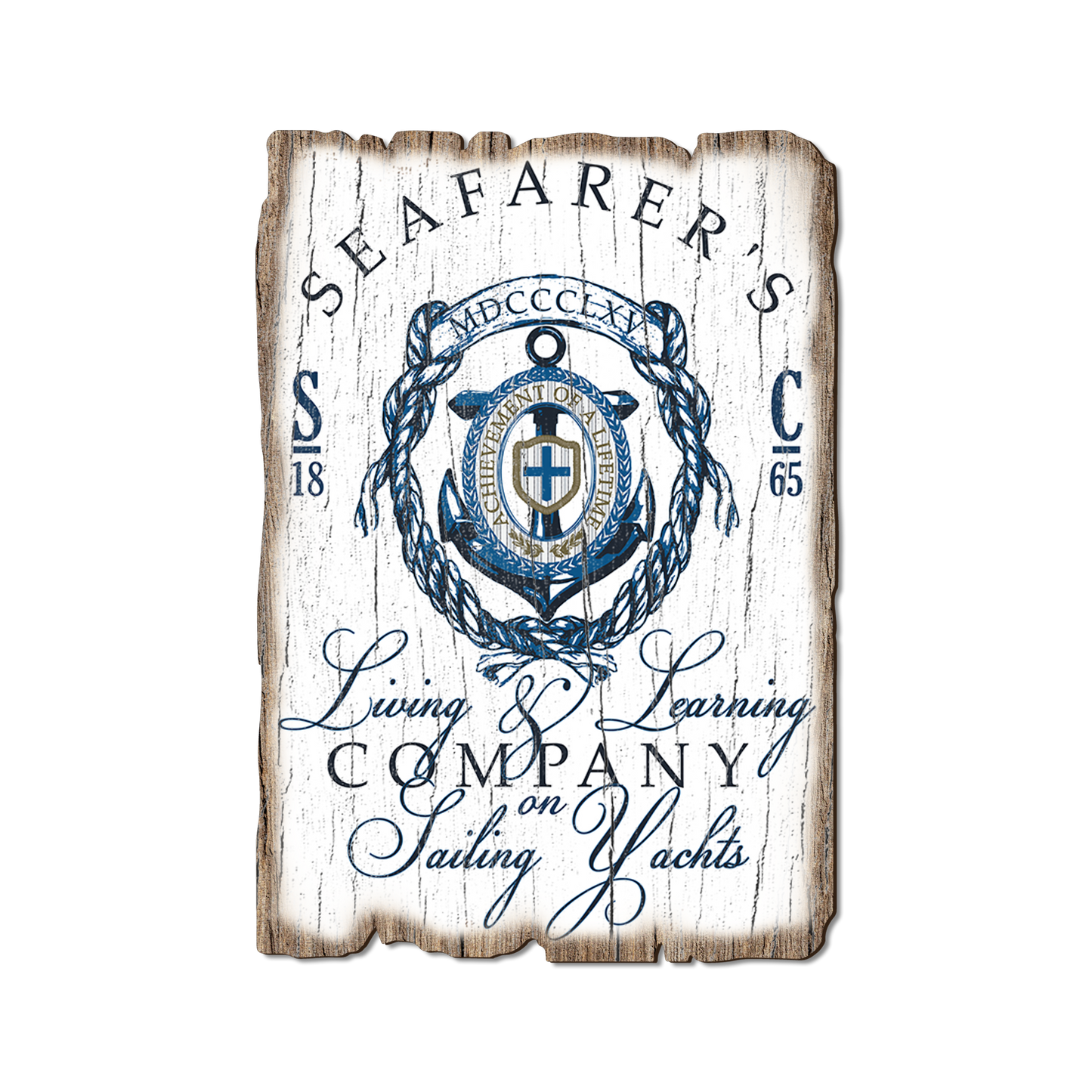 Ornament: Weathered Edge - Seafarer's Living Learning