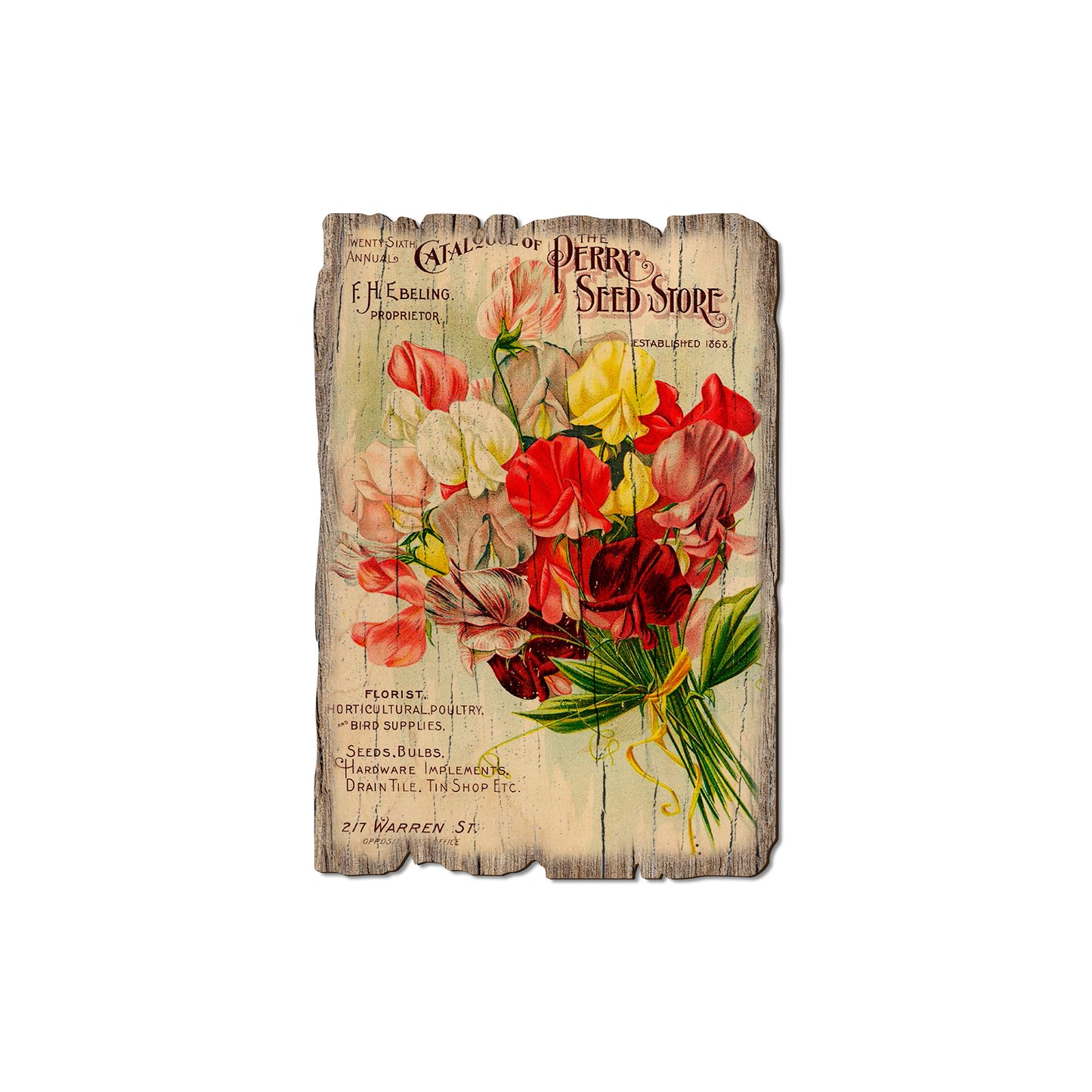 Perry Seed - Rustic Edge Postcards & Magnets Rustic Edge Magnet (5pk // $2.80ea)