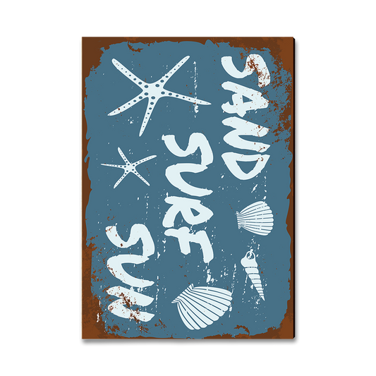Magnet: Classic Edge - Sand Surf Sun