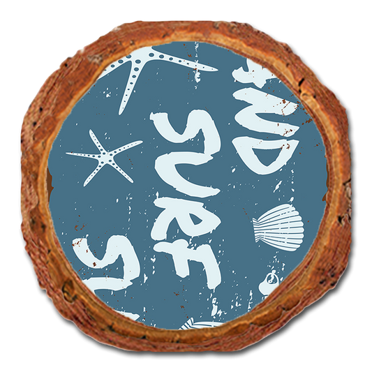 Coaster: Live Edge - Sand Surf Sun (Pack of 5)