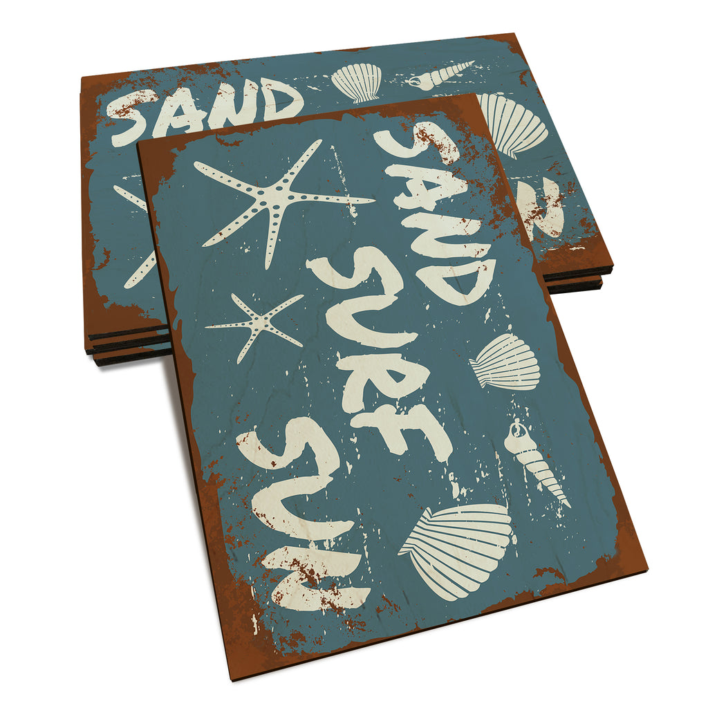 Sand Surf Sun - Classic Edge Classic Edge Postcard (5pk // $2.80ea)