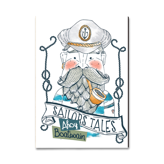 Greeting Card: Classic Edge - Sailors Tales Ahoy