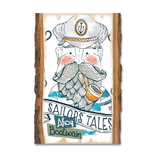Greeting Card: Live Edge - Sailors Tales Ahoy