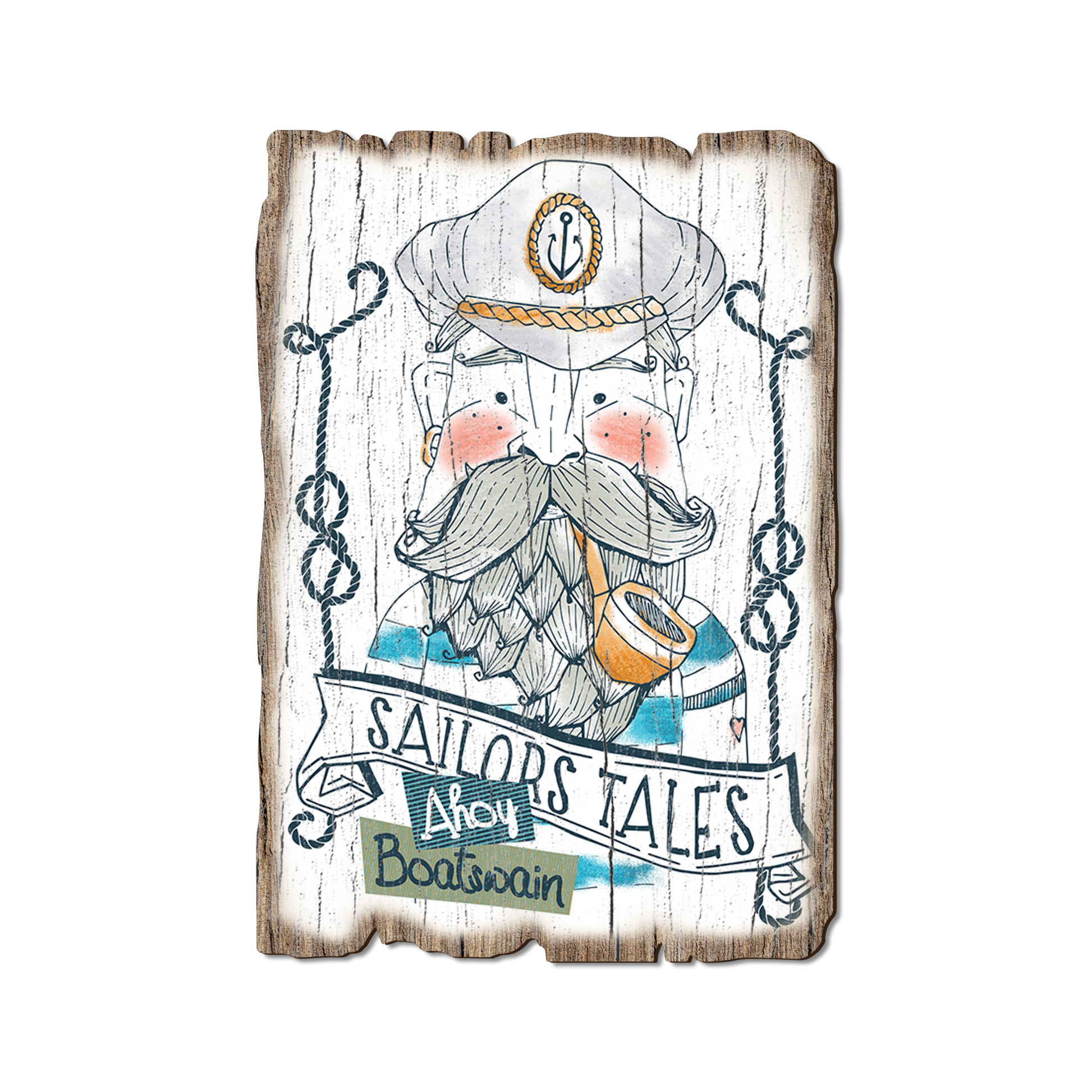 Postcard: Weathered Edge - Sailors Tales Ahoy