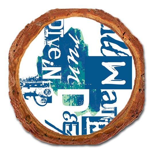 Coaster: Live Edge - Still Waters Deep (Pack of 5)
