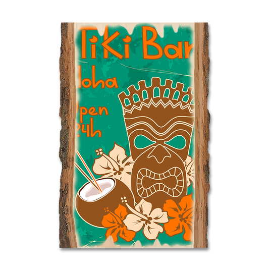 Magnet: Live Edge - Tiki Bar