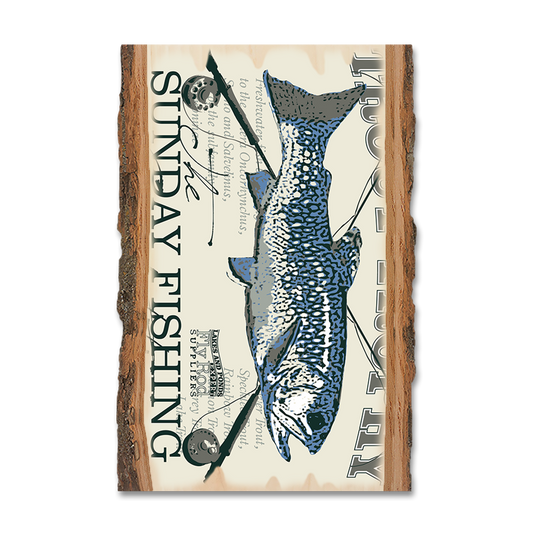 Magnet: Live Edge - Trout Trophy Sunday