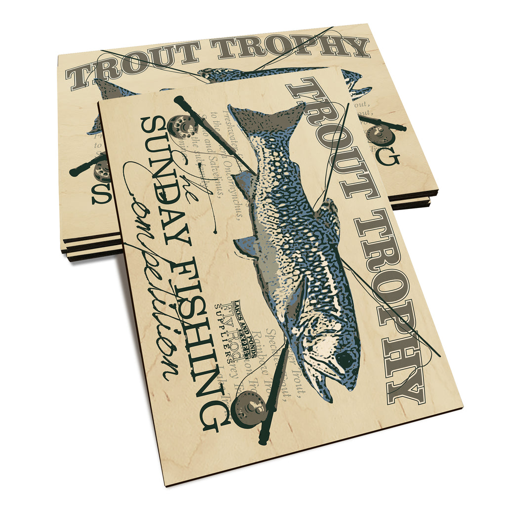 Trout Trophy Sunday - Classic Edge Classic Edge Postcard (5pk // $2.80ea)