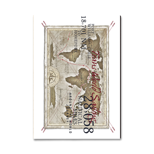 Magnet: Classic Edge - Trans World Sailing (Pack of 5)