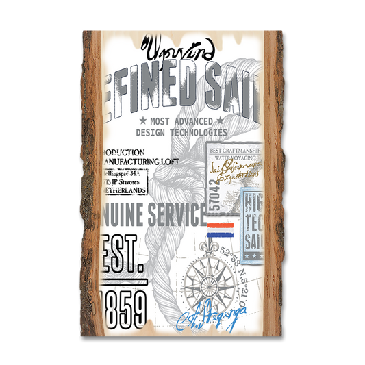 Greeting Card: Live Edge - Upwind Refined Sails (Pack of 5)