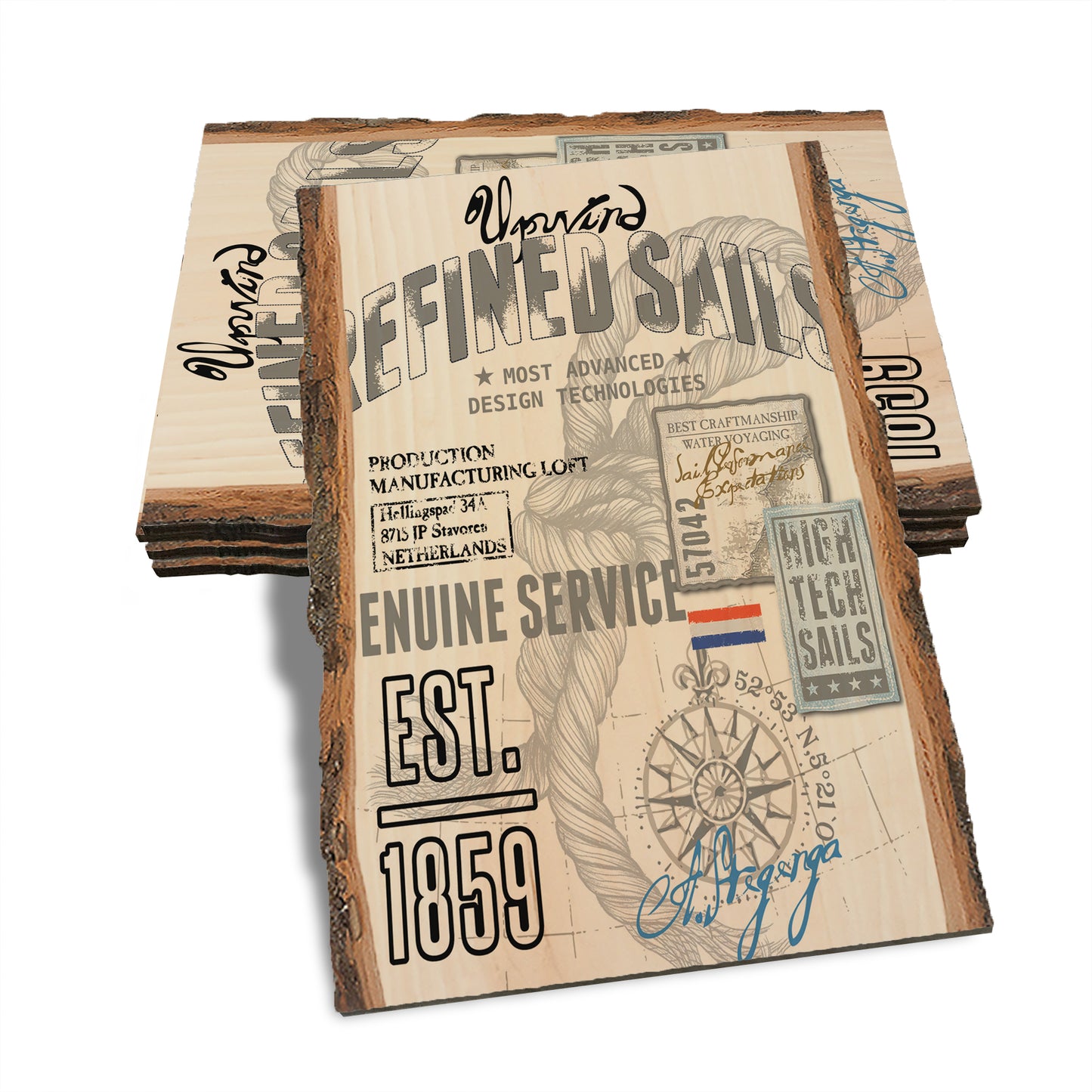 Renewed Strength - Live Edge Live Edge Postcard (5pk // $2.80ea)