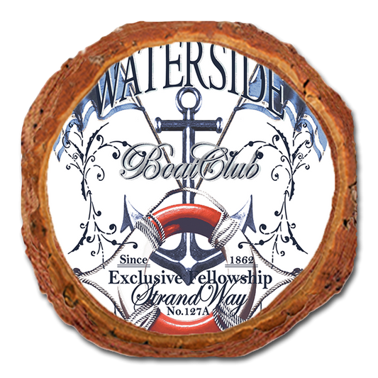 Coaster: Live Edge - Waterside Boat Club (Pack of 5)
