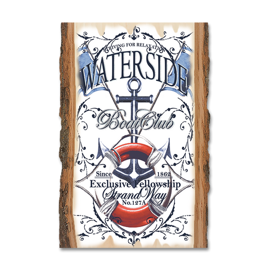 Greeting Card: Live Edge - Waterside Boat Club