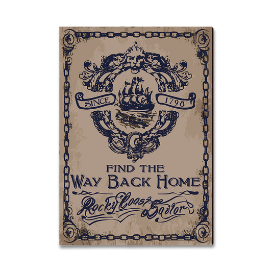 Greeting Card: Classic Edge - Way Back Home (Pack of 5)