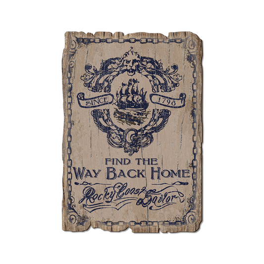 Greeting Card: Weathered Edge - Way Back Home (Pack of 5)