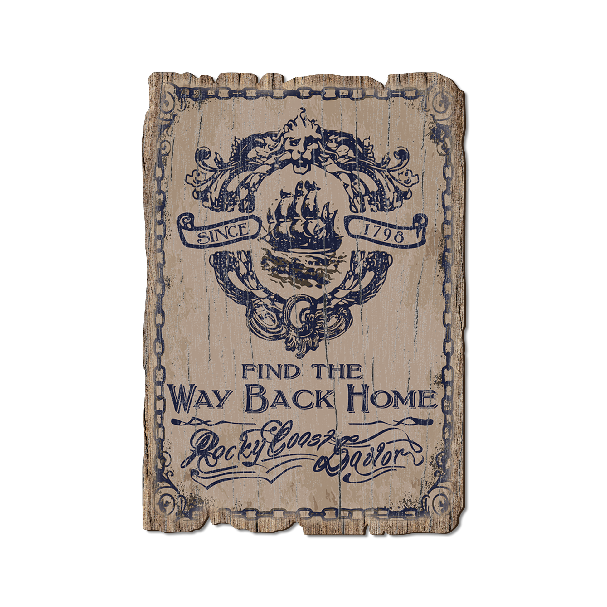 Postcard: Weathered Edge - Way Back Home (Pack of 5)