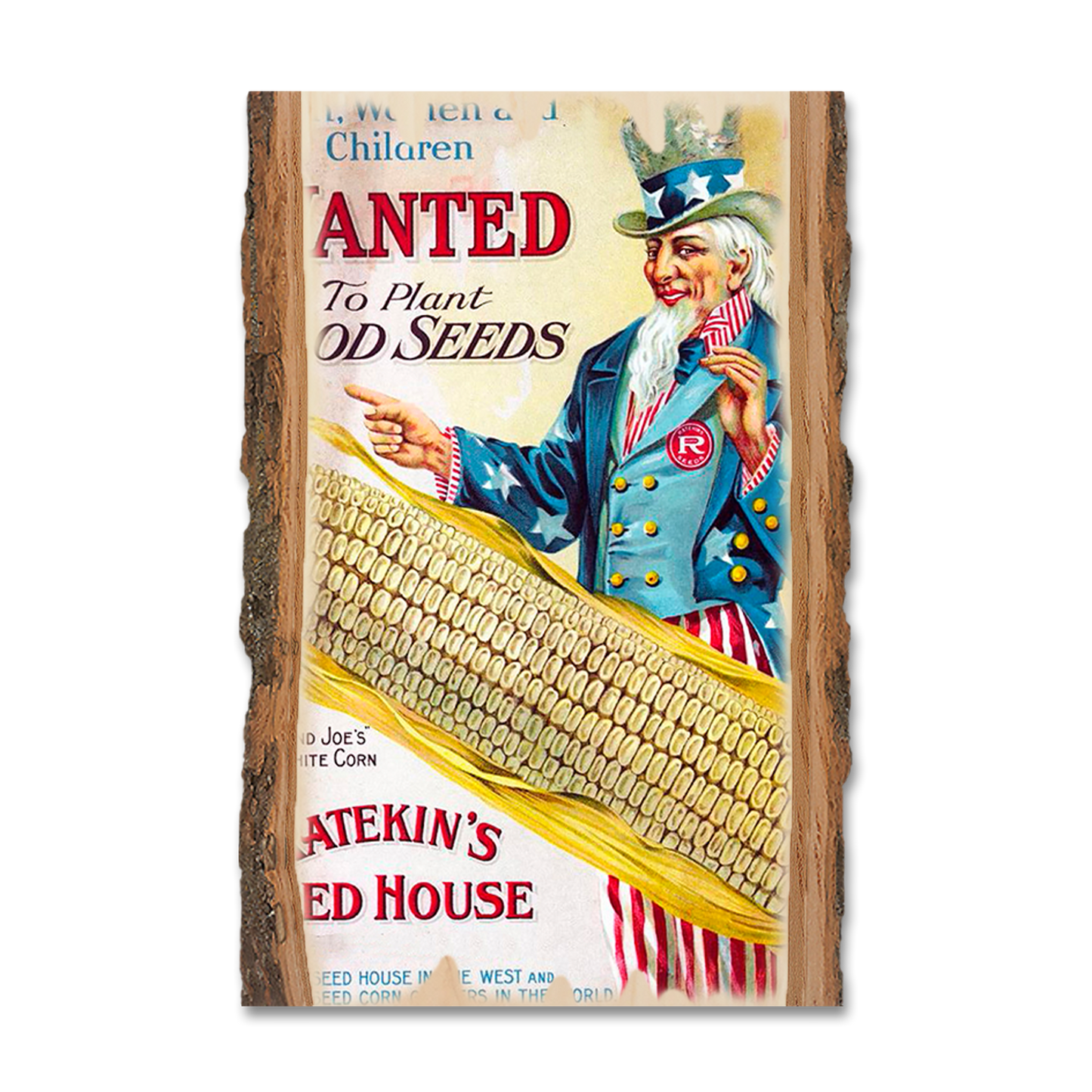 Greeting Card: Live Edge - Wanted Corn