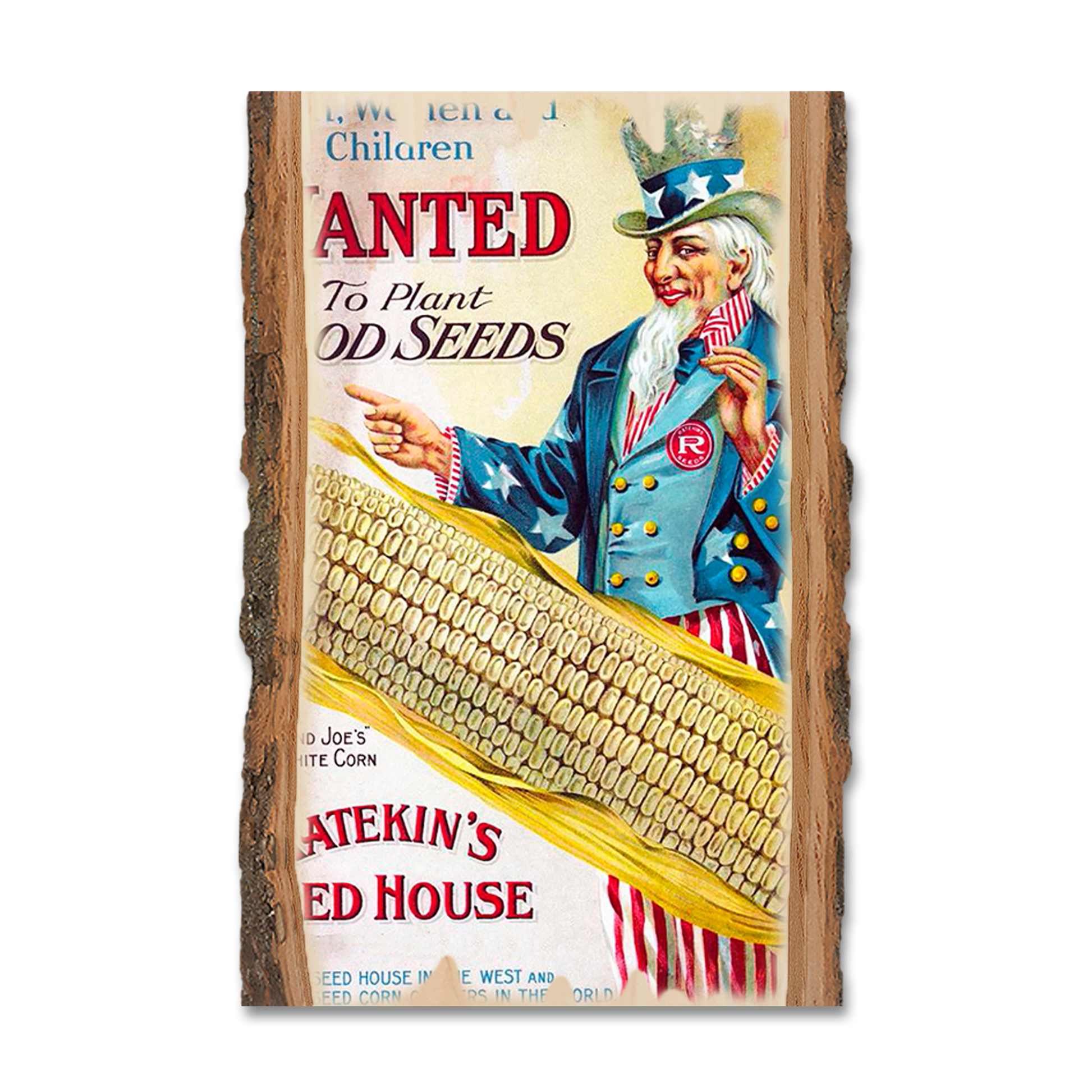 Greeting Card: Live Edge - Wanted Corn