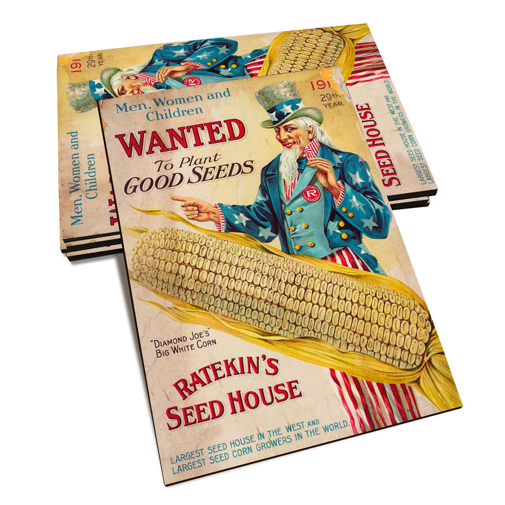 Wanted Corn - Classic Edge Classic Edge Postcard (5pk // $2.80ea)