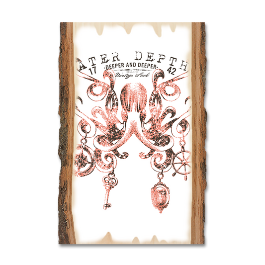 Magnet: Live Edge - Water Depth Octopus