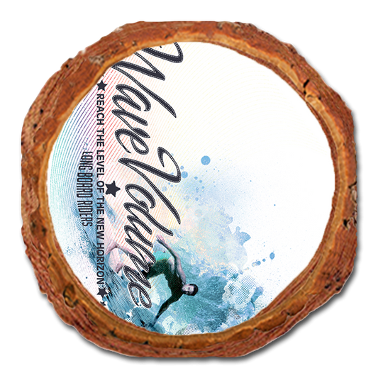 Coaster: Live Edge - Wave Volume Surfer (Pack of 5)