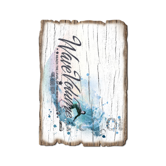 Greeting Card: Weathered Edge - Wave Volume Surfer (Pack of 5)