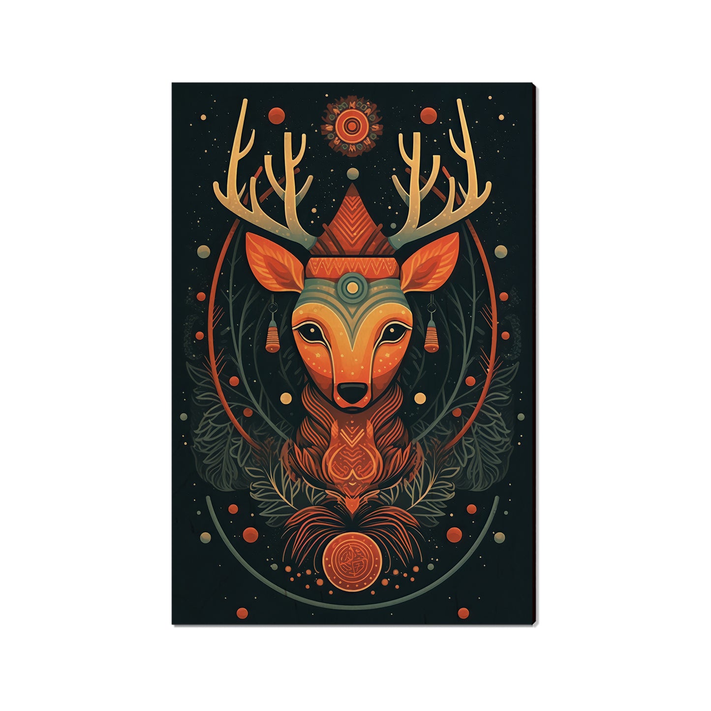 Zen Reindeer - Holiday - Classic Edge