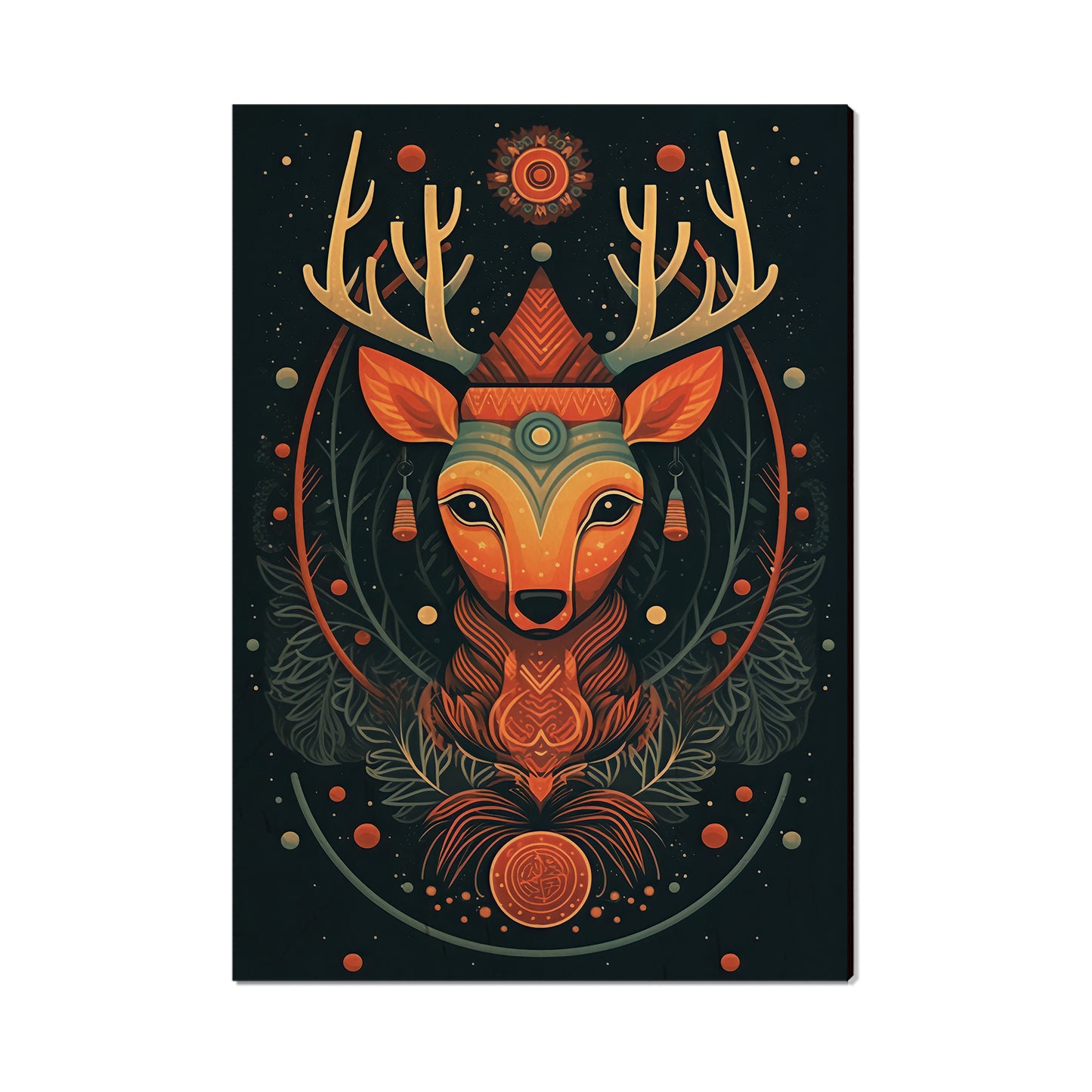 Zen Reindeer - Holiday - Classic Edge