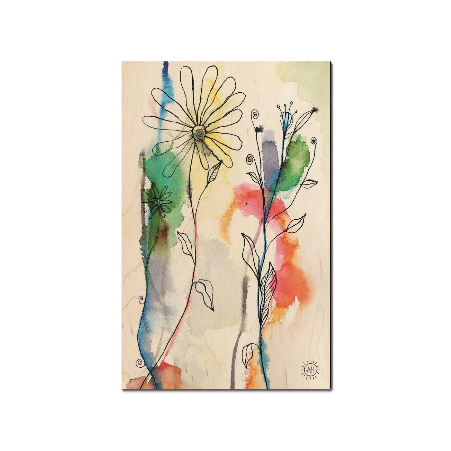 Henning's Abstract Flow Flowers - Classic Edge