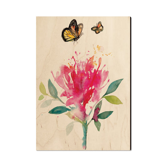 Henning's Butterfly & Bloom - Small Art & Gift Postcard (5pk // $2.40ea)