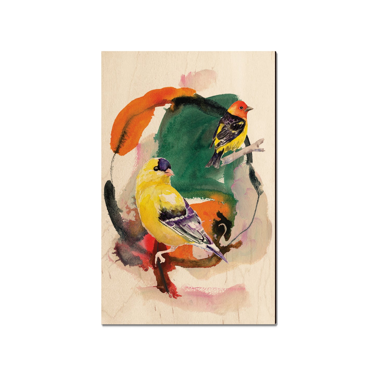 Henning's Bird in Round - Small Art & Gift Magnet (5pk // $2.40ea)