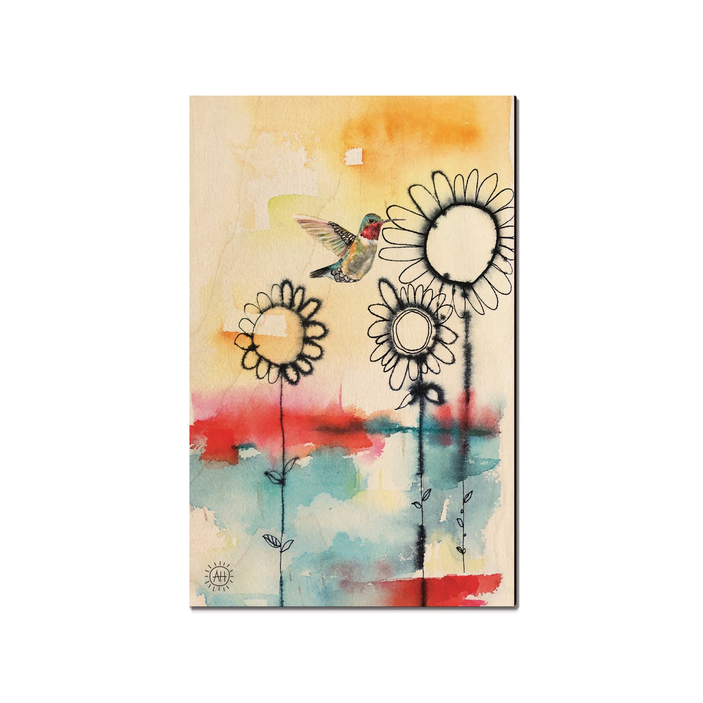 Henning's Fuzzy Flowers & Bird - Classic Edge