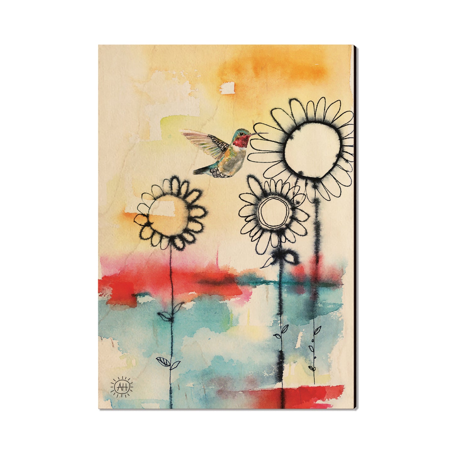 Henning's Fuzzy Flowers & Bird - Classic Edge