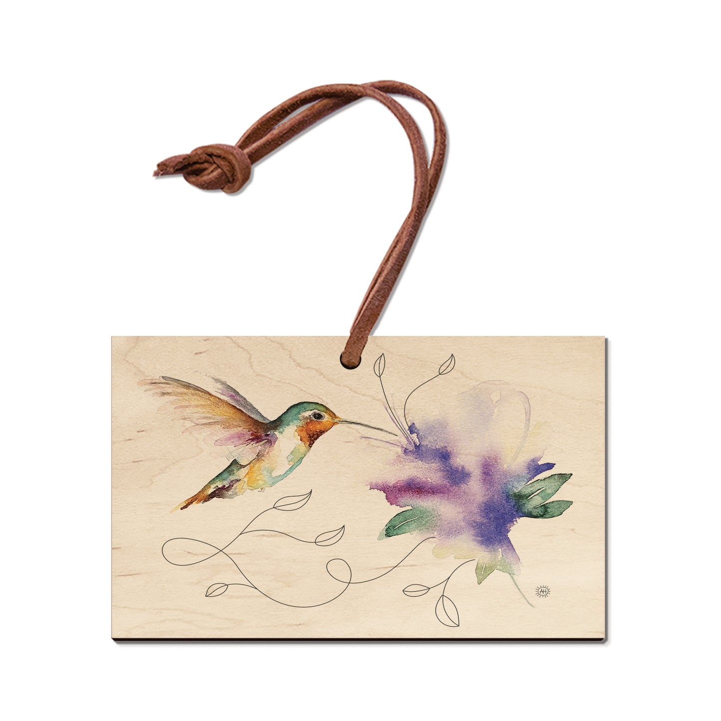 Henning's Jewel & Purple Flower - Classic Edge