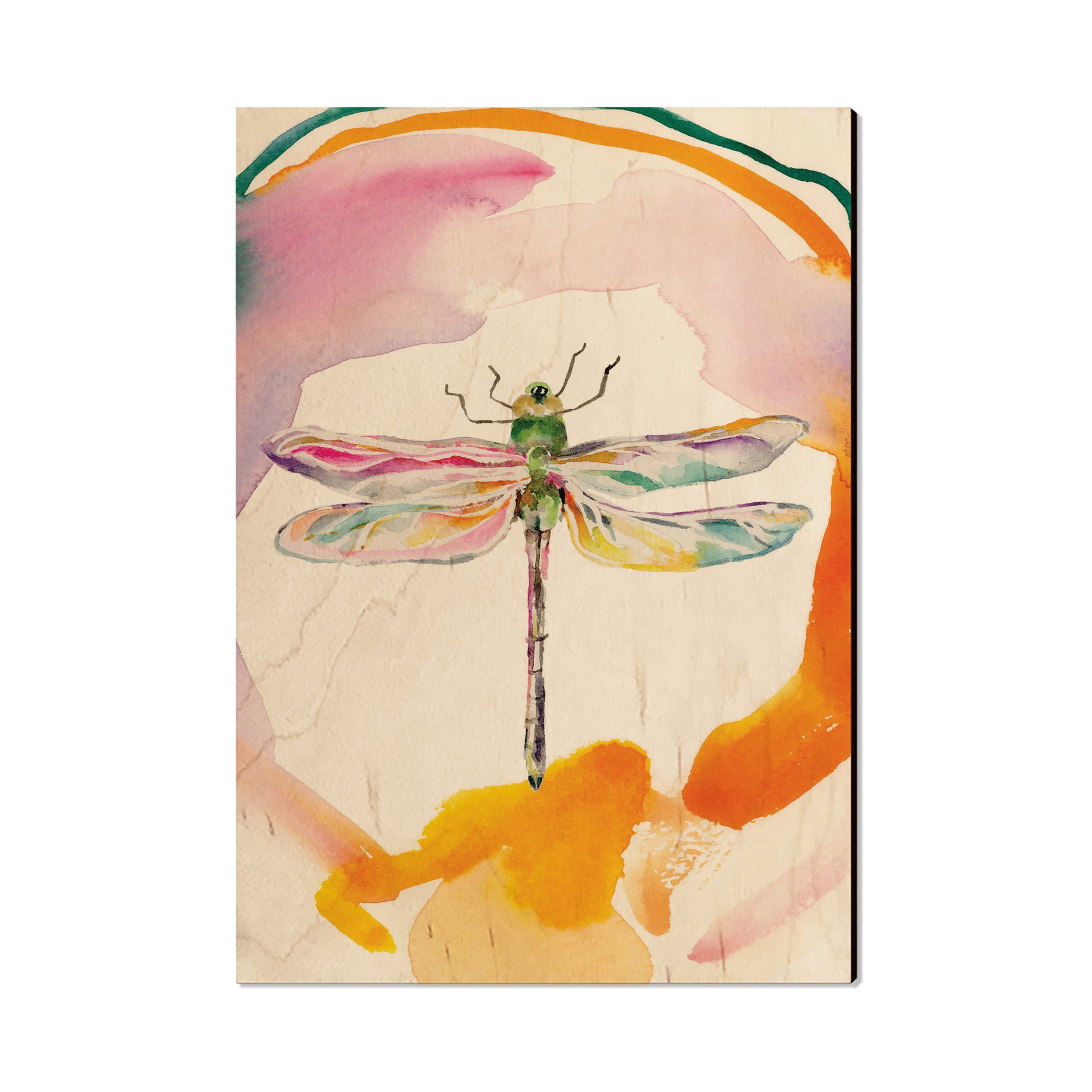 Henning's Pink Dragonfly - Small Art & Gift Postcard (5pk // $2.40ea)