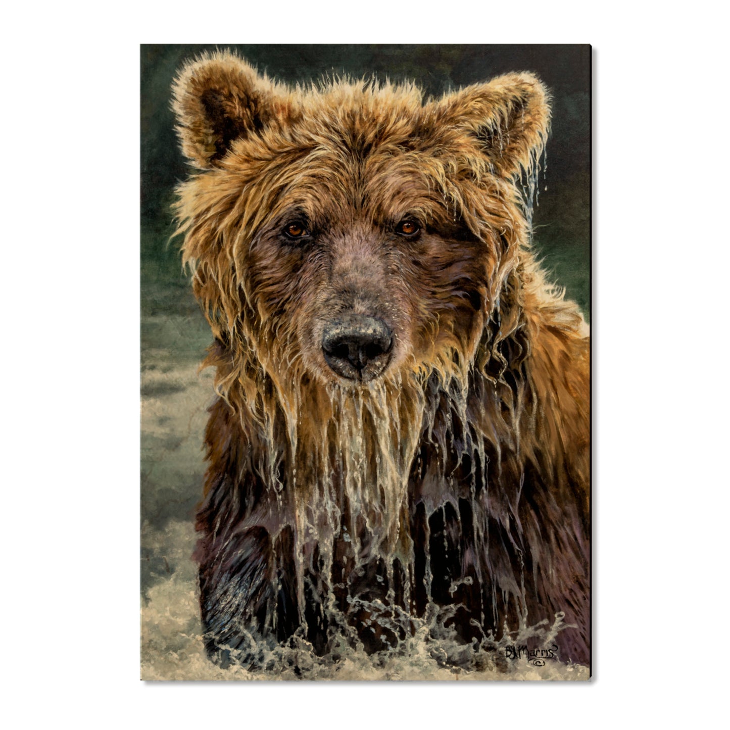 Marris' Bad Day Fishing - Small Art & Gift Postcard (5pk // $2.80ea)