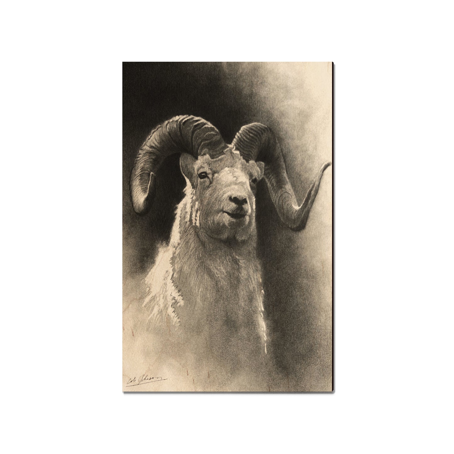 Johnson's Dramatic Dall - Small Art & Gift Magnet (5pk // $2.40ea)