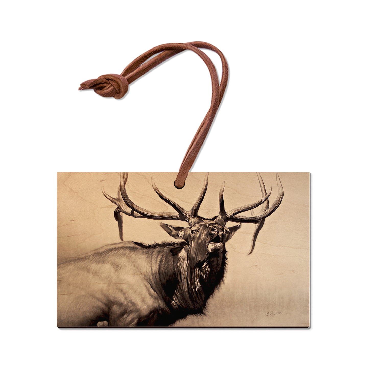 Johnson's Herd Bull - Small Art & Gift Ornament (5pk // $2.40ea)