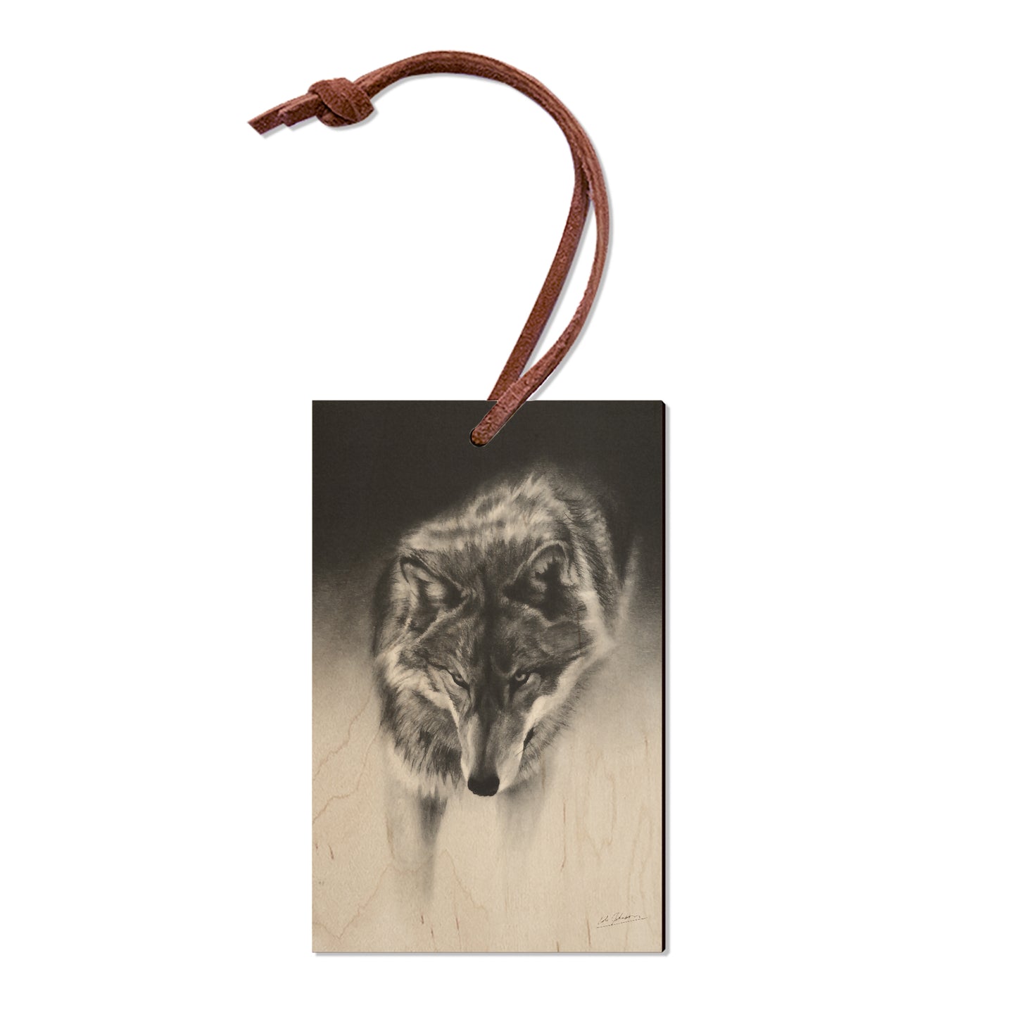 Johnson's Prowling Wolf - Small Art & Gift Ornament (5pk // $2.40ea)