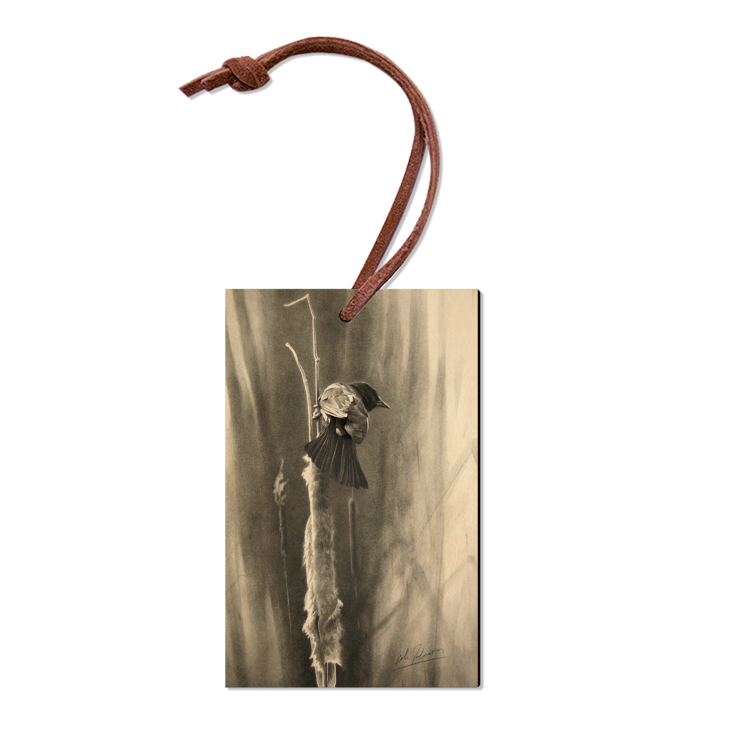 Johnson's Vintage Redwing - Small Art & Gift Ornament (5pk // $2.40ea)
